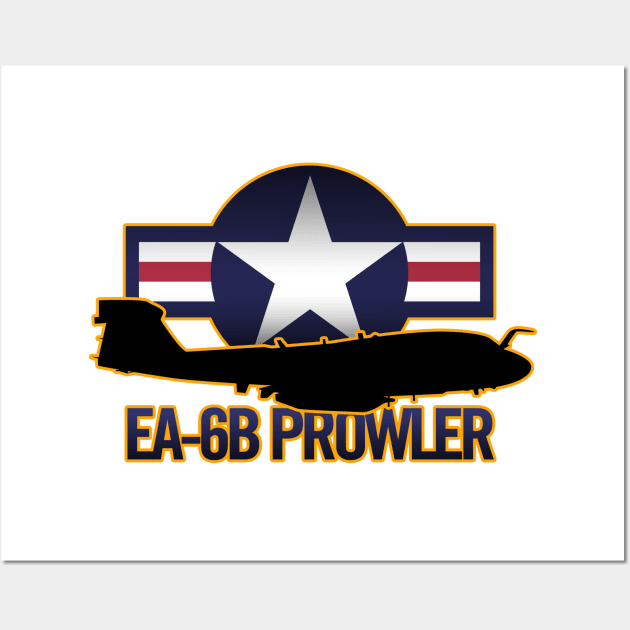 EA-6B Prowler Wall Art by hobrath